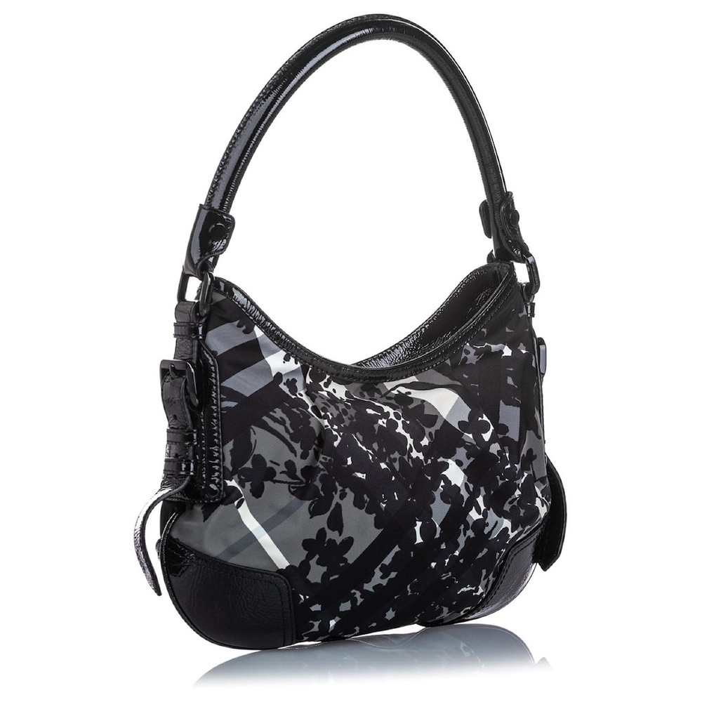 Burberry Beat Check Foley Hobo Handbag